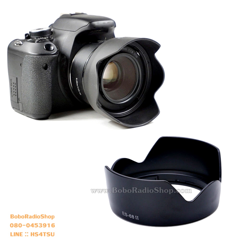 LENS HOOD ES-68 II สำหรับ Canon EF 50mm f/1.8 STM