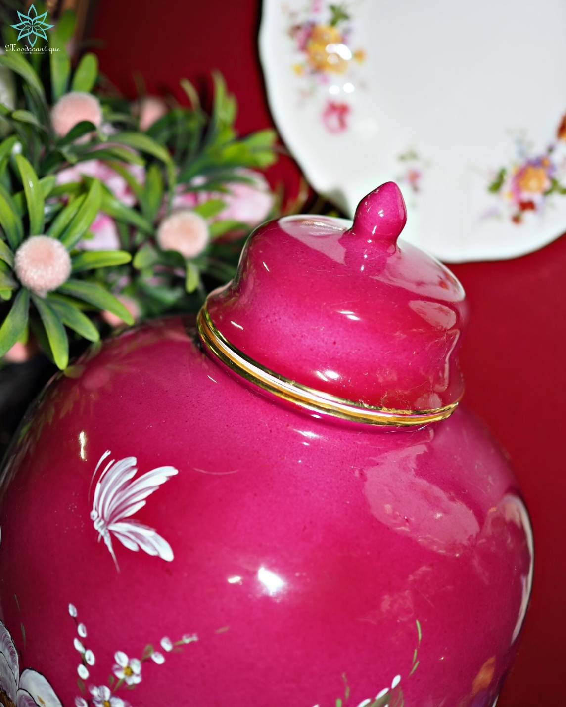 แจกัน ฮาร์ดเซรามิกอิสตันบูล จากตุรกี (sert seramik istanbul Türkiye)