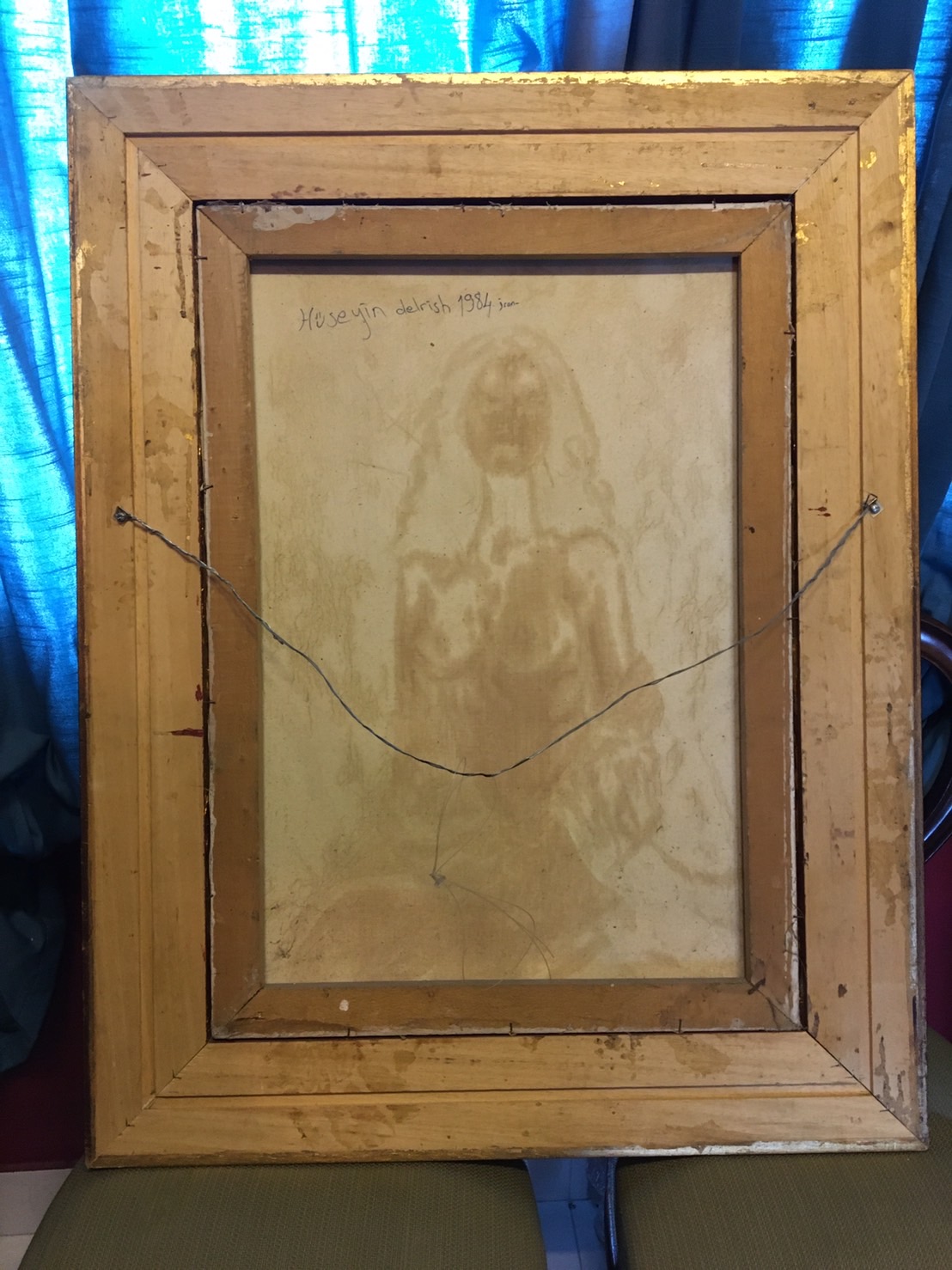 Nude ภาพวาดสีน้ำมันบนผ้าใบ