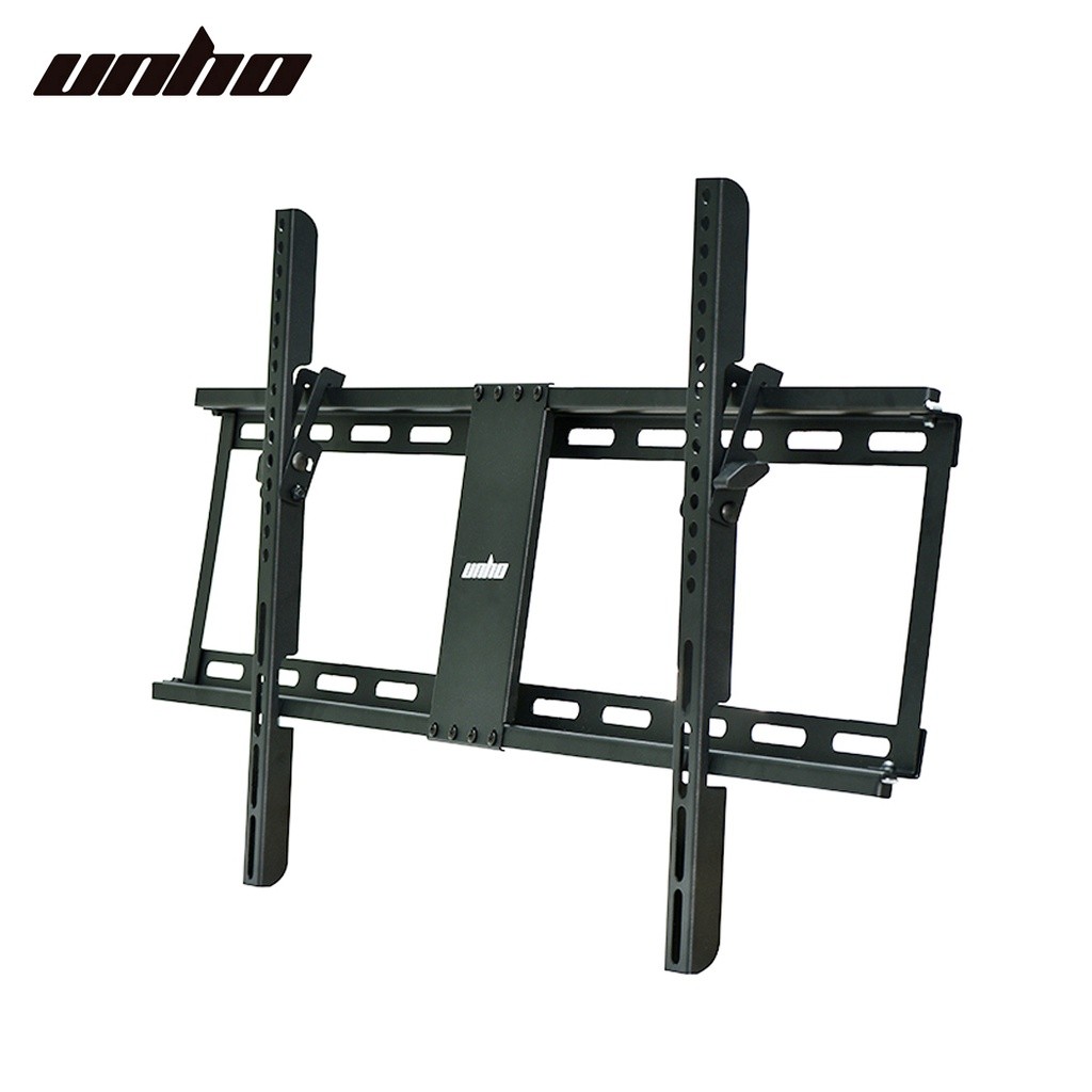 UNHO ขาแขวนทีวีแบบเอียง Universal สำหรับ 42 46 50 55 60 65 70 75 85 นิ้ว Samsung TCL ขาแขวนทีวี LED แบบปรับได้