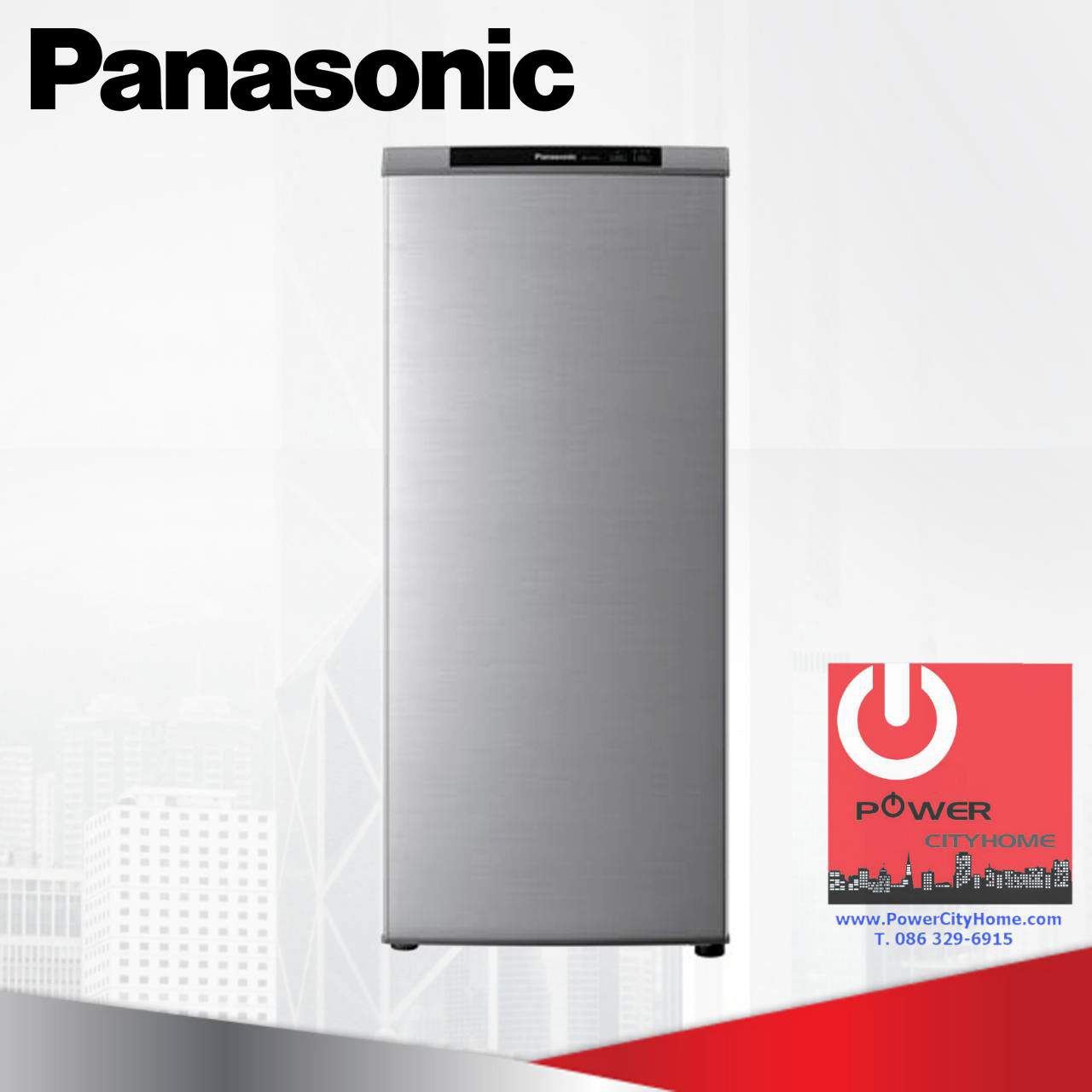 ตู้แช่แข็ง Panasonic 4.2 คิว เหมาะแช่น้ำนมแม่ รุ่น NR-FZ121S