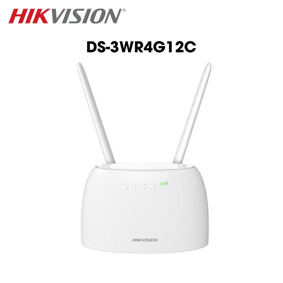 4G Router HIKVISION (DS-3WR4G12C) Wireless AC1200 รองรับทุกเครือข่ายในไทย