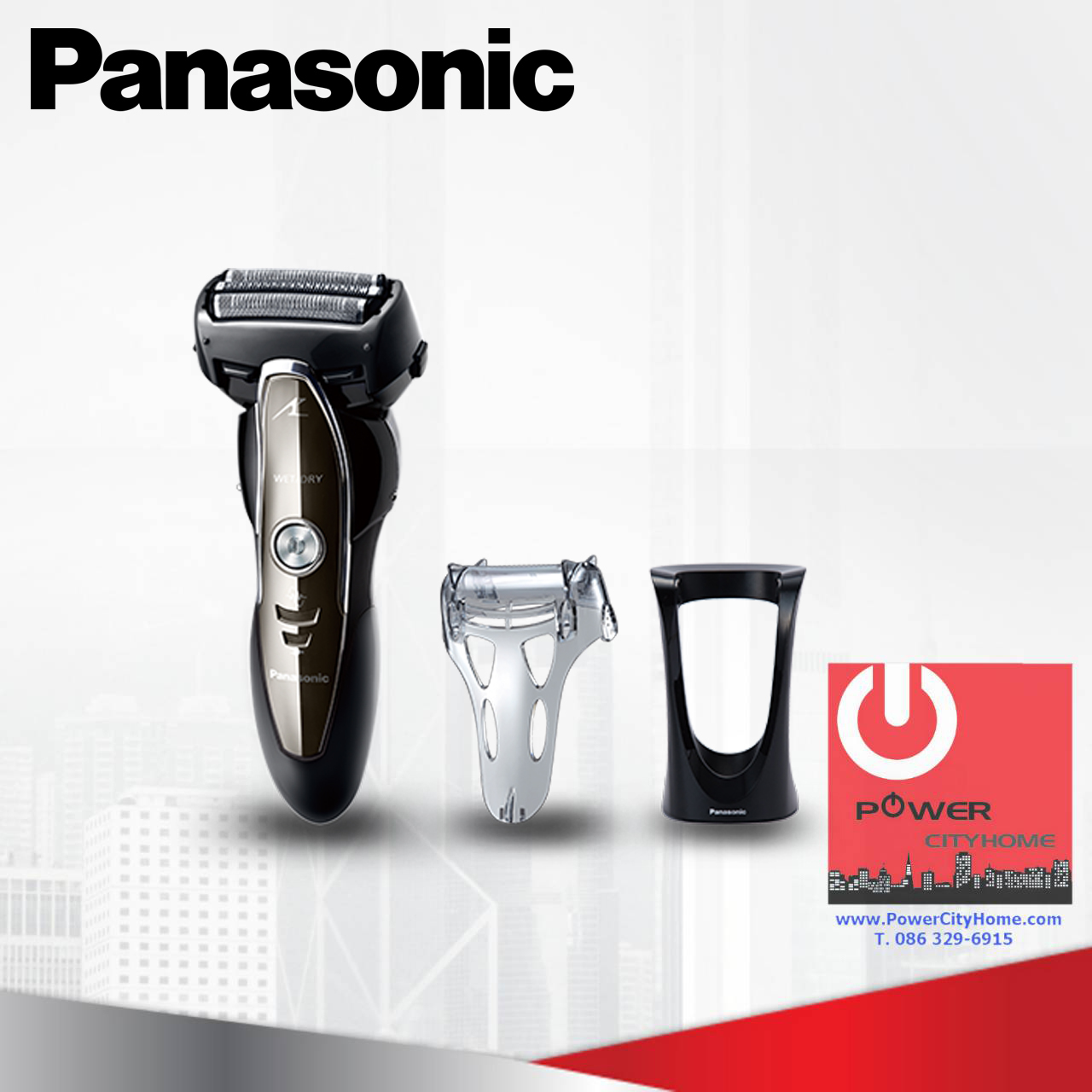 เครื่องโกนหนวด Panasonic แบบชาร์จไฟ รุ่น ES-ST25