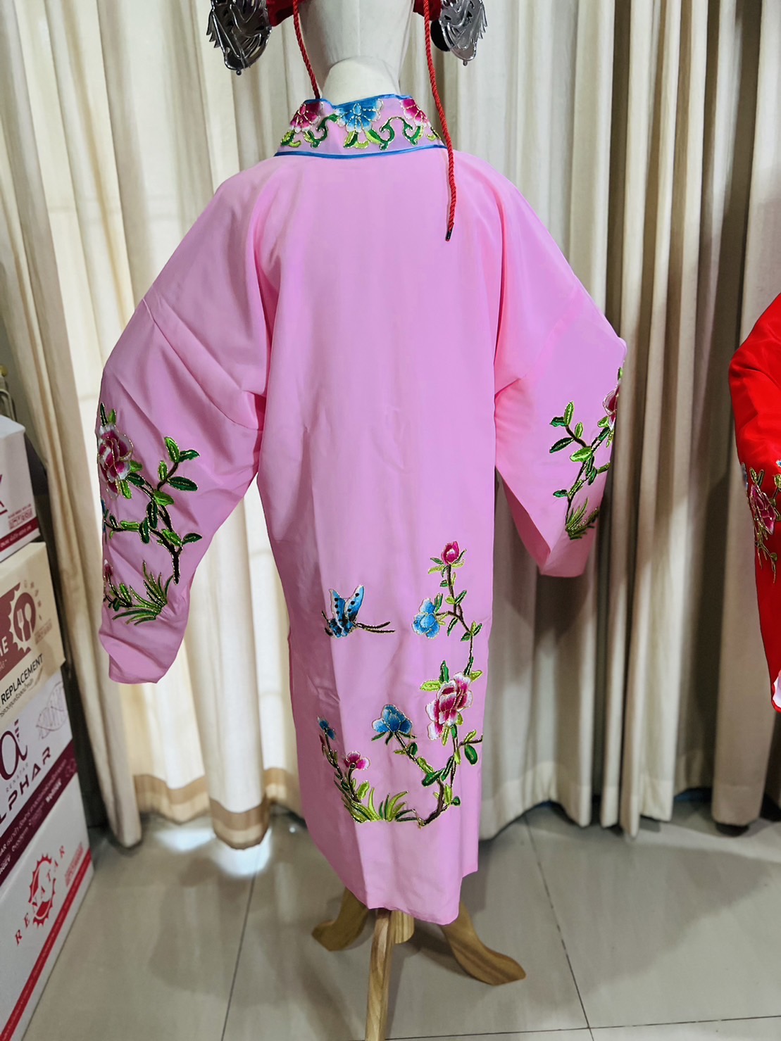 #ชุดฮั่นฝู สีชมพู