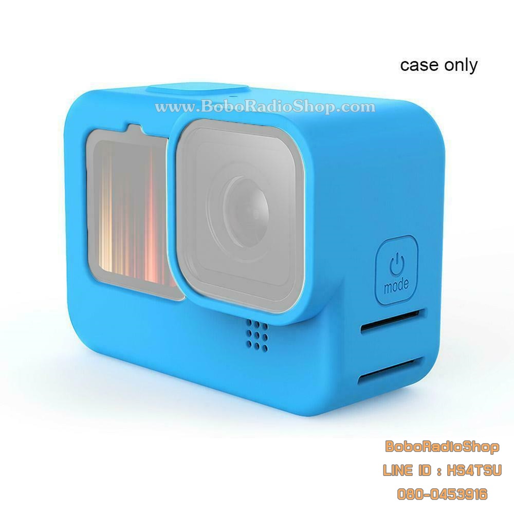 Go Pro Hero 9 เคสซิลิโคนป้องกันการกระแทกสําหรับกล้อง Gopro Hero 9