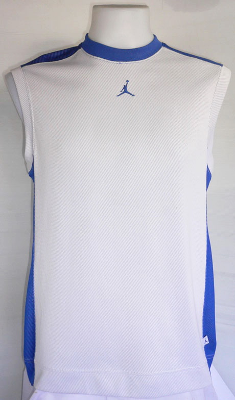 เสื้อบาส JORDAN สีขาวน้ำเงิน ไซส์ S