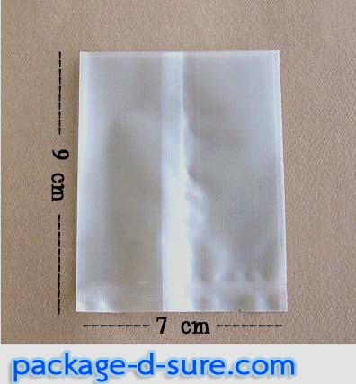 โปรโมชั่น//ถุงซีลกลาง ขอบเรียบ 7x9 เนื้อกึ่งขุ่น แพ็ค 100 ใบ