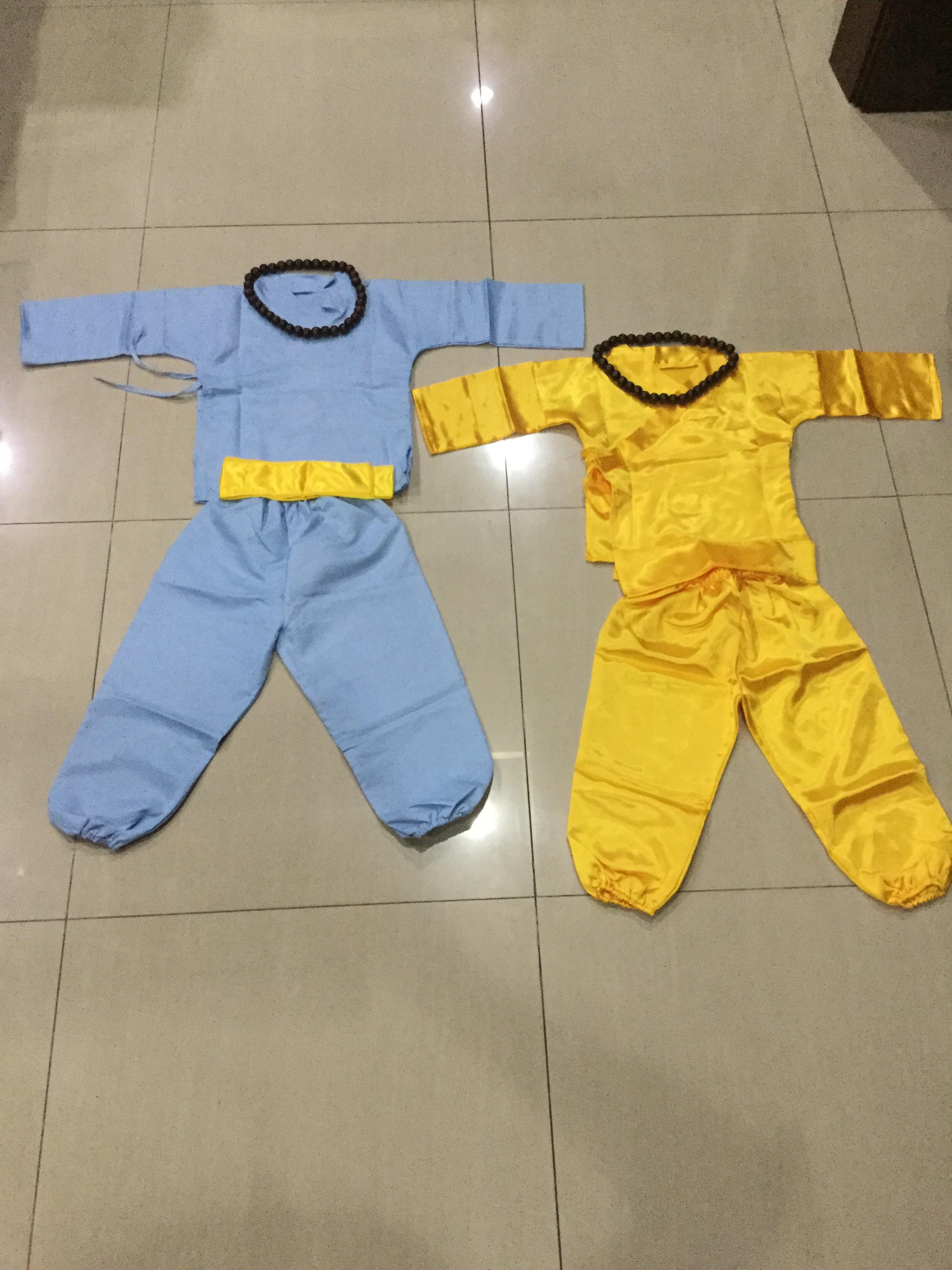 ชุดเณรน้อย สีฟ้าอ่อน รหัส CH 25 สินค้าพร้อมส่ง