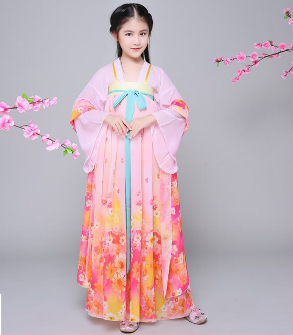 ชุดองค์หญิงน้อย สีโอรส รหัส FU 95