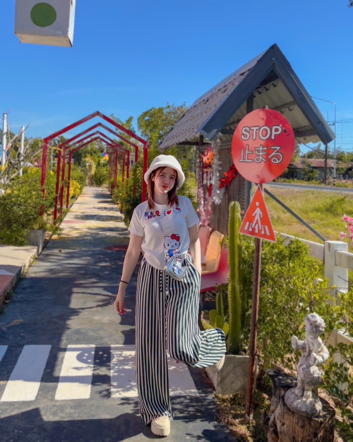 เซตเสื้อเอวย่น น้องตี้ กางเกงขายาวผ้าไหมอิตาลี่ อก32-38 เอว24-34 สพ44 กางเกงยาว40