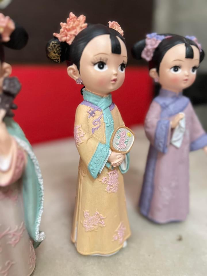 #ตุ๊กตาเรซิ่น นางสนม ชุดที่1