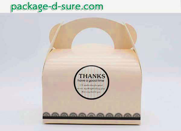 กล่องหูหิ้ว Thanks 10x13.5x10.5 ชมพูโอรสอ่อน