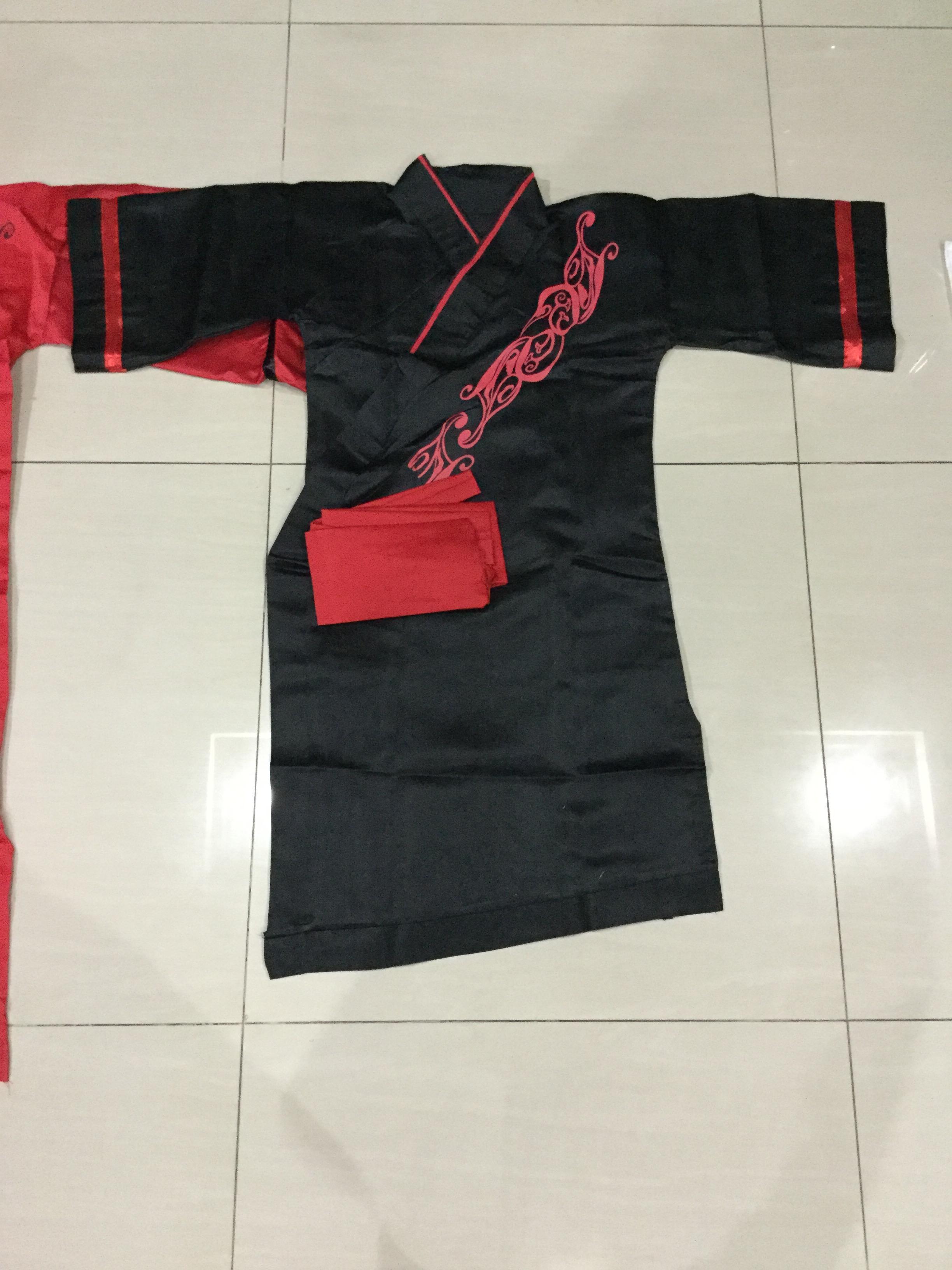 ชุดจอหงวน เด็ก สีดำ รหัส D 40 สินค้าพร้อมส่ง