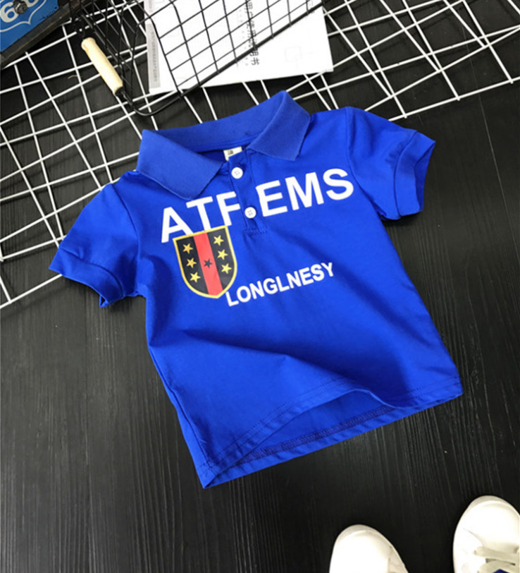 เสื้อโปโลเด็กแขนสั้น Size 110,130