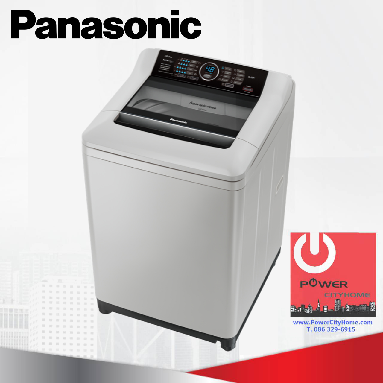เครื่องซักผ้า Panasonic ฝาบน 11.5 กก. รุ่น NA-F115A1