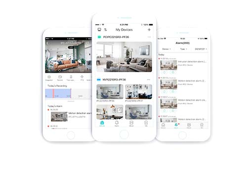 Mobile Client Software รุ่น Mobile Surveillance App