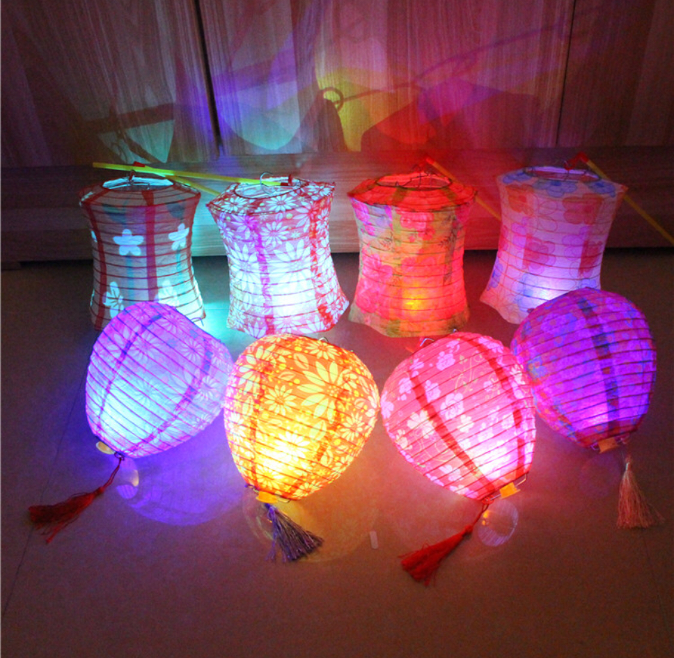 โคมไฟถือ ทรงหยดน้ำสีฟ้า #1 สินค้าพร้อมส่ง