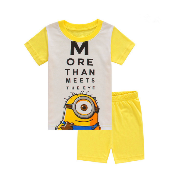 ชุดนอนเด็กเล็ก แขนสั้น ขาสั้นSize 90,95,120