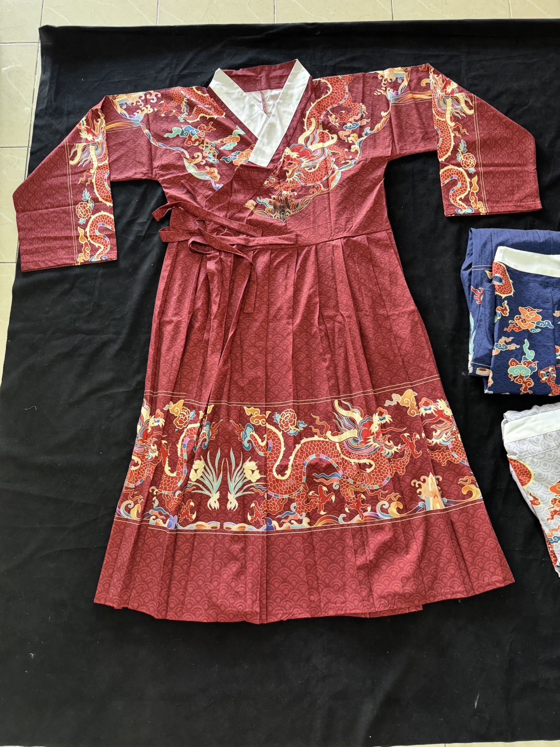 ชุดองค์ชายหมิง สีแดง รหัส PO744