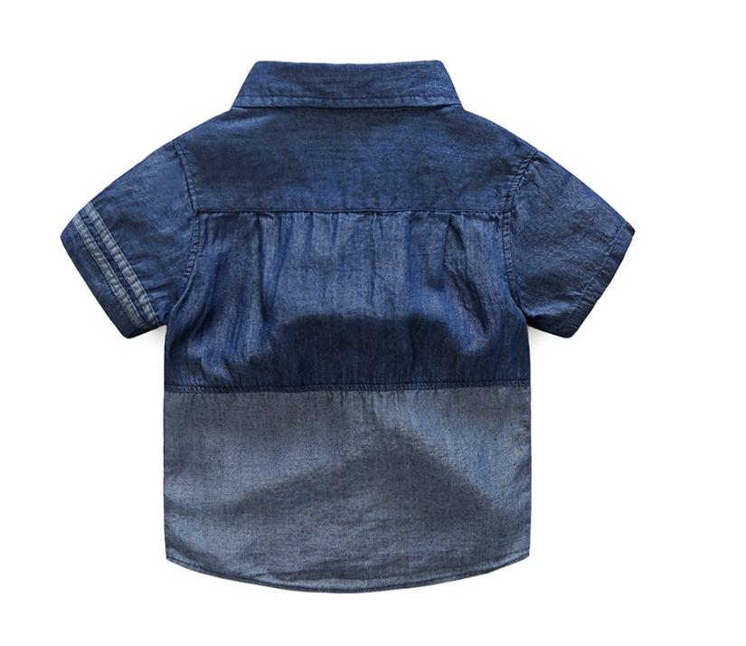 เสื้อเชิ้ตเด็กแขนสั้น Size 90