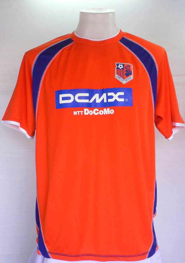 เสื้อซ้อมฟุตบอล J.LEAGUE OMIYA ARDIJA ไซส์ L รอบอก 44 นิ้ว