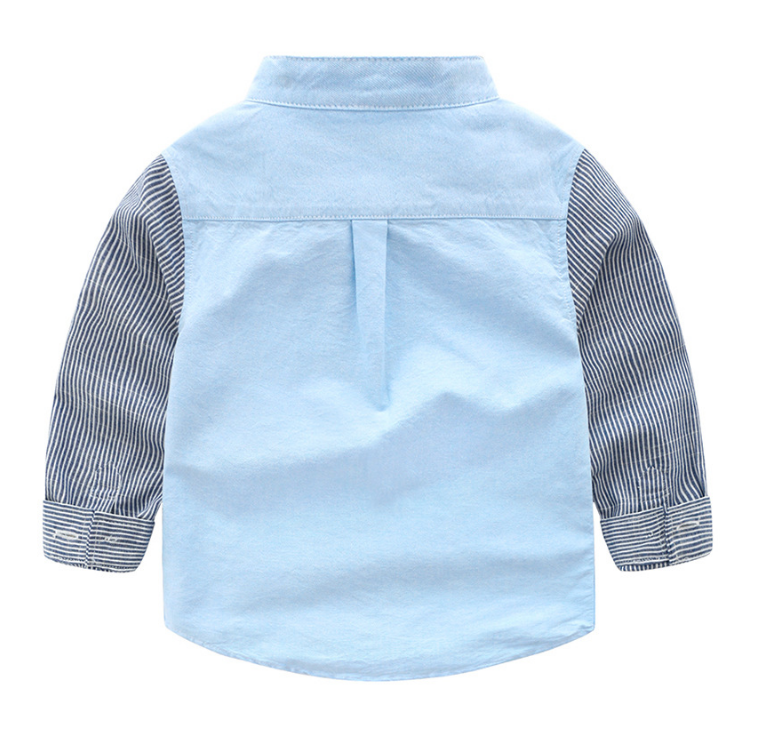 เสื้อเชิ้ตเด็กแขนยาว Size 90,130