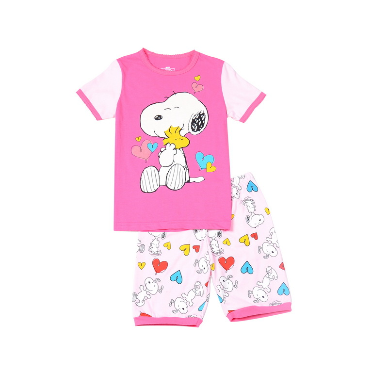 ชุดนอนเด็กเล็ก แขนสั้น ขาสั้น Size 2T,4T,6T