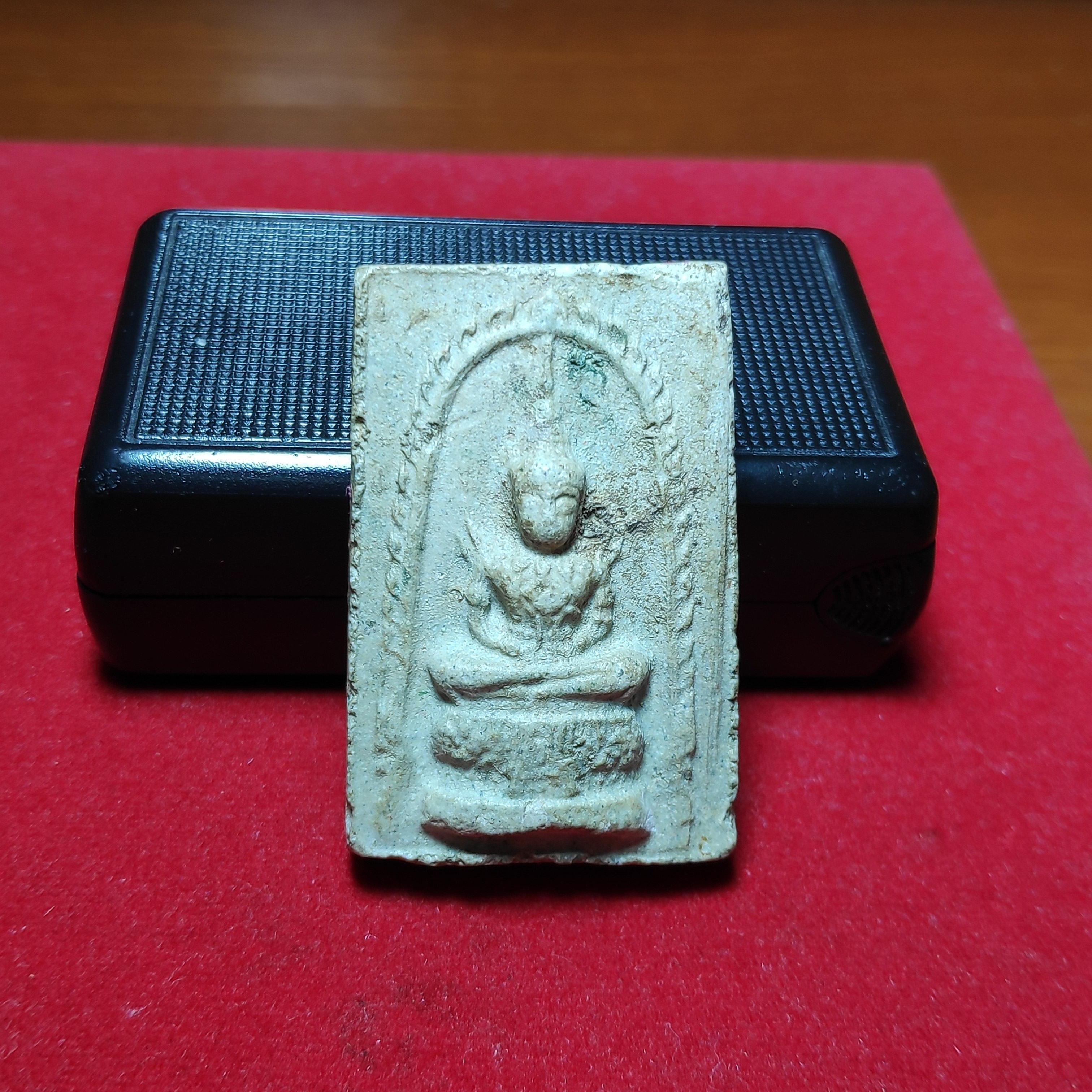 พระแก้วมรกตหลังยันต์ดวงตรัสรู้พระพุทธเจ้าปี2513