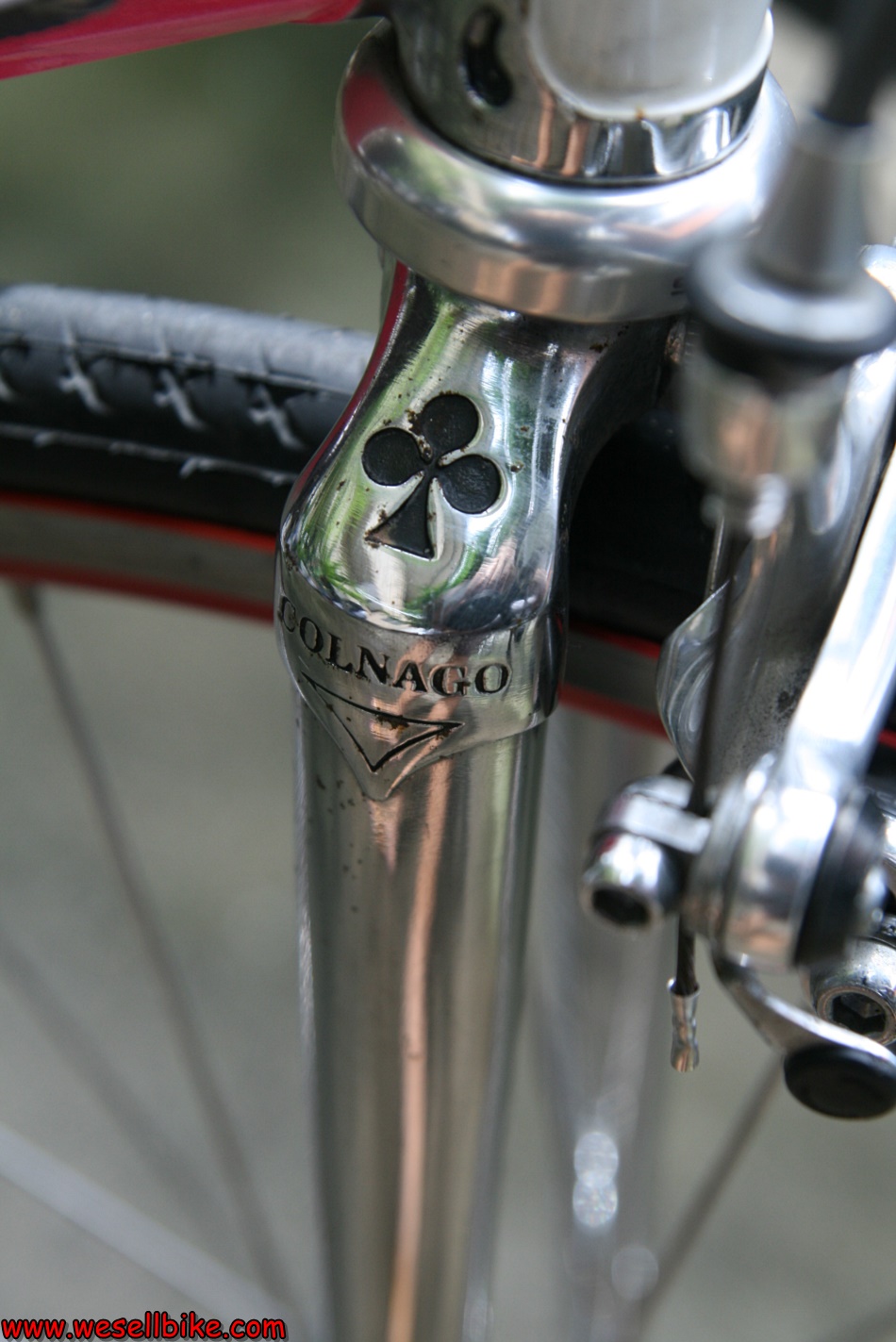หมอบโครโมลี่สับถัง Colnago Master อะไหล่DuraAce