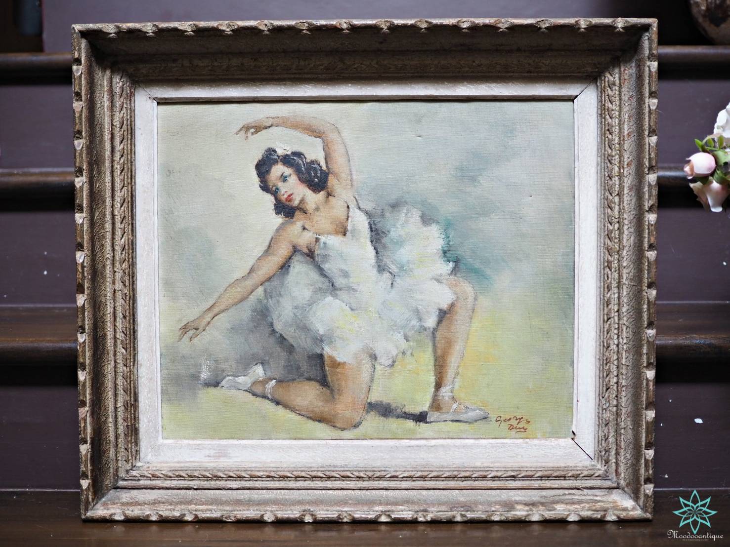 Ritratto Ballerina Giovane Donna ภาพวาดนักเต้นบัลเล่ต์หญิงสาว
