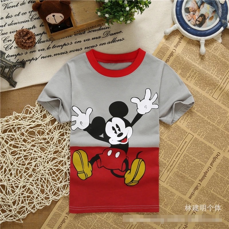 เสื้อยืดเด็กแขนสั้น Size 90,100,110,120,130