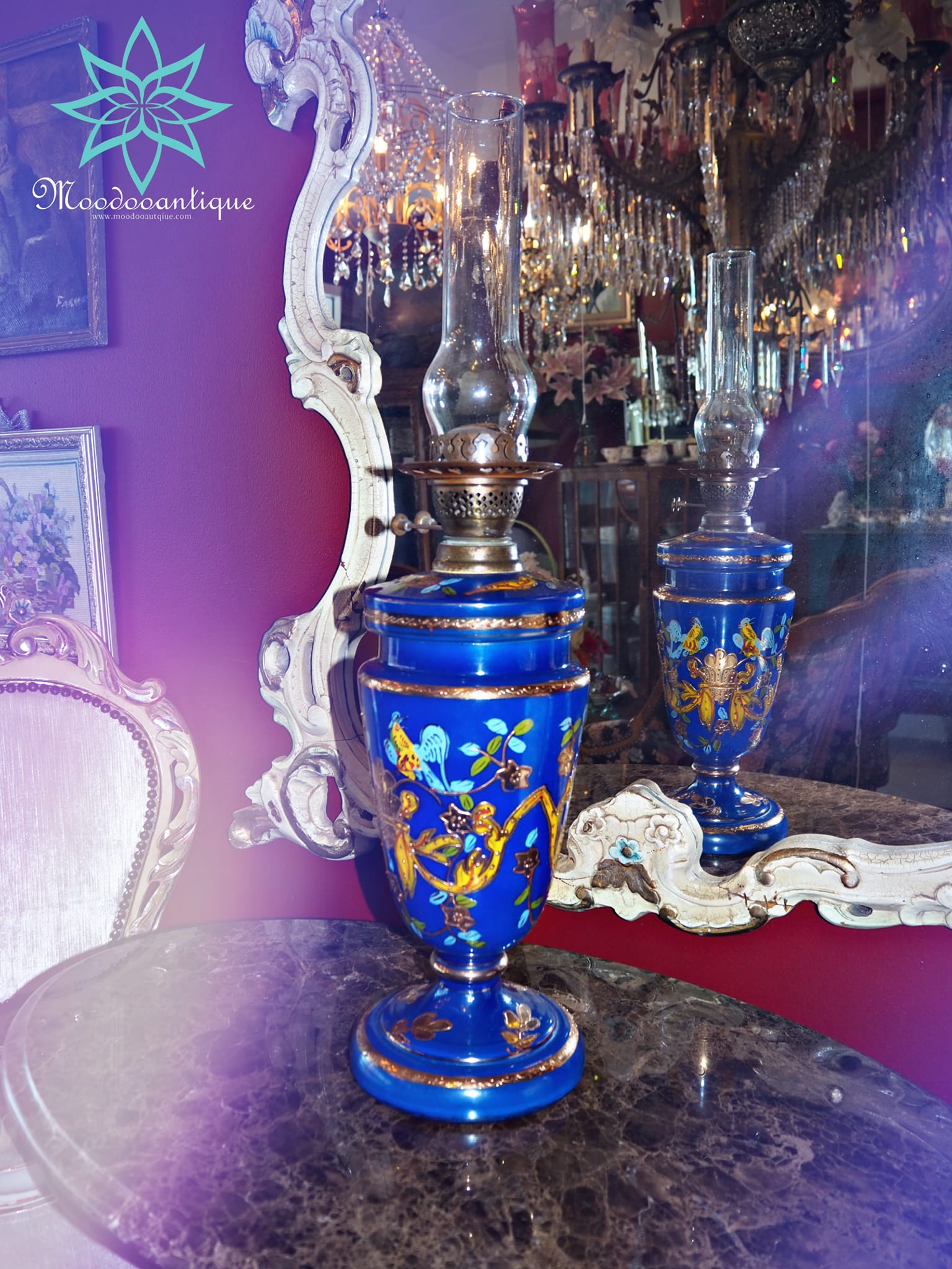 ตะเกียงแอนทีคจากยุโรป