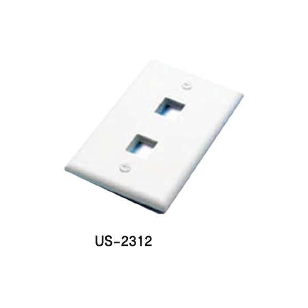 INTERLINK ตัวผู้และตัวเมียโทรศัพท์คุณภาพสูง (TELEPHONE OUTLET) Model US-2312-1