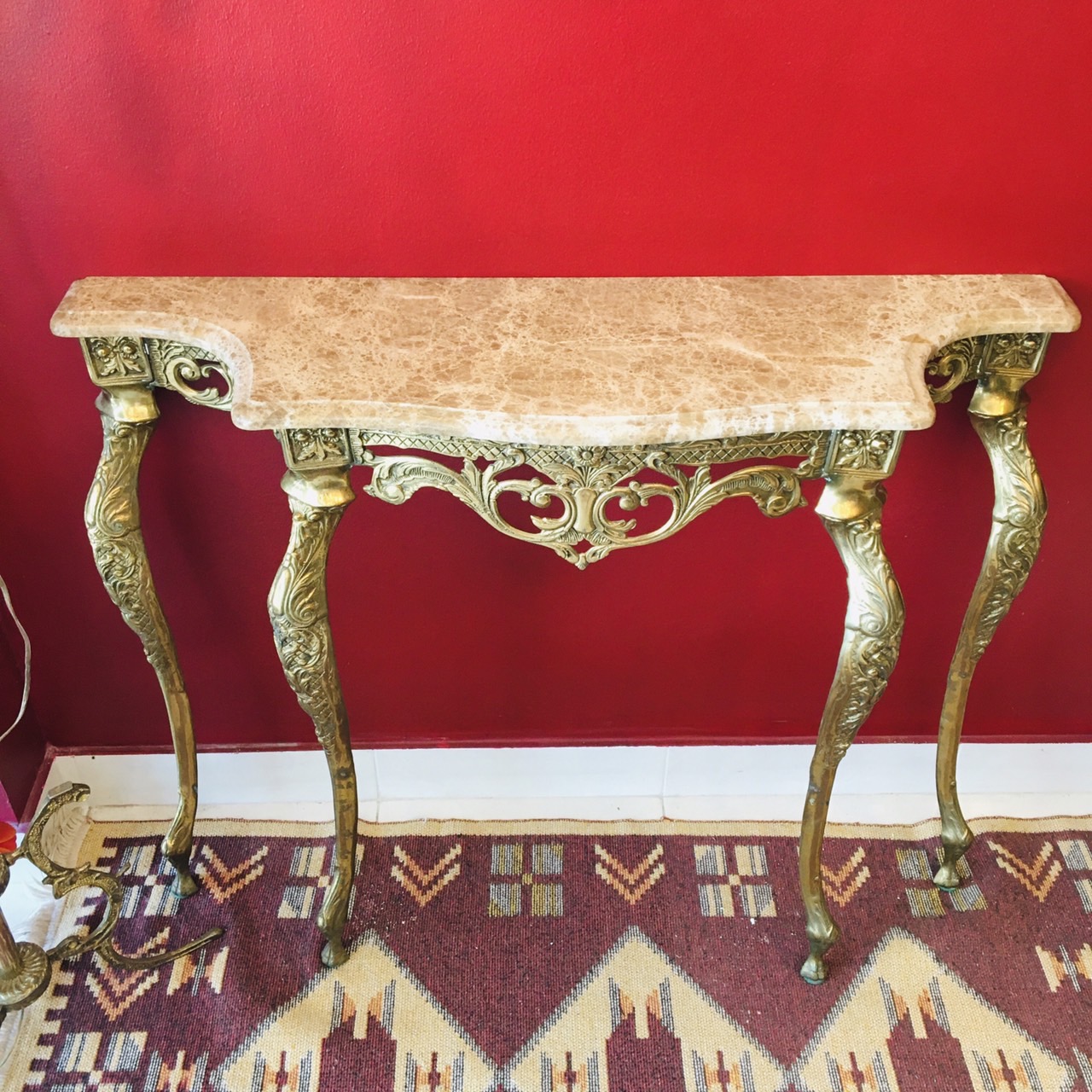 Italian Console Brass