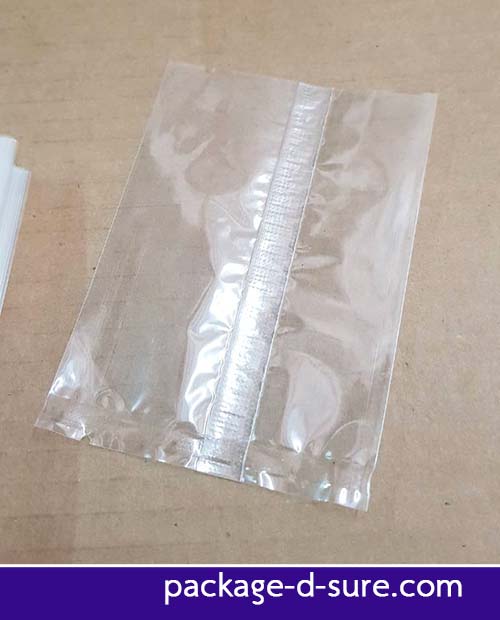 โปรโมชั่น//ถุงซีลกลางแบบบาง ขอบเรียบ 7x10 เนื้อใส แพ็ค 100 ใบ