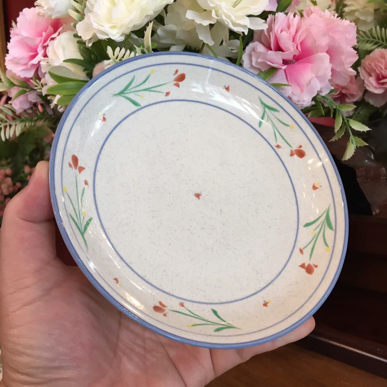 จานแบ่งขนม JAPAN ลายน่ารักค่ะ มีหลายแบบให้เลือก