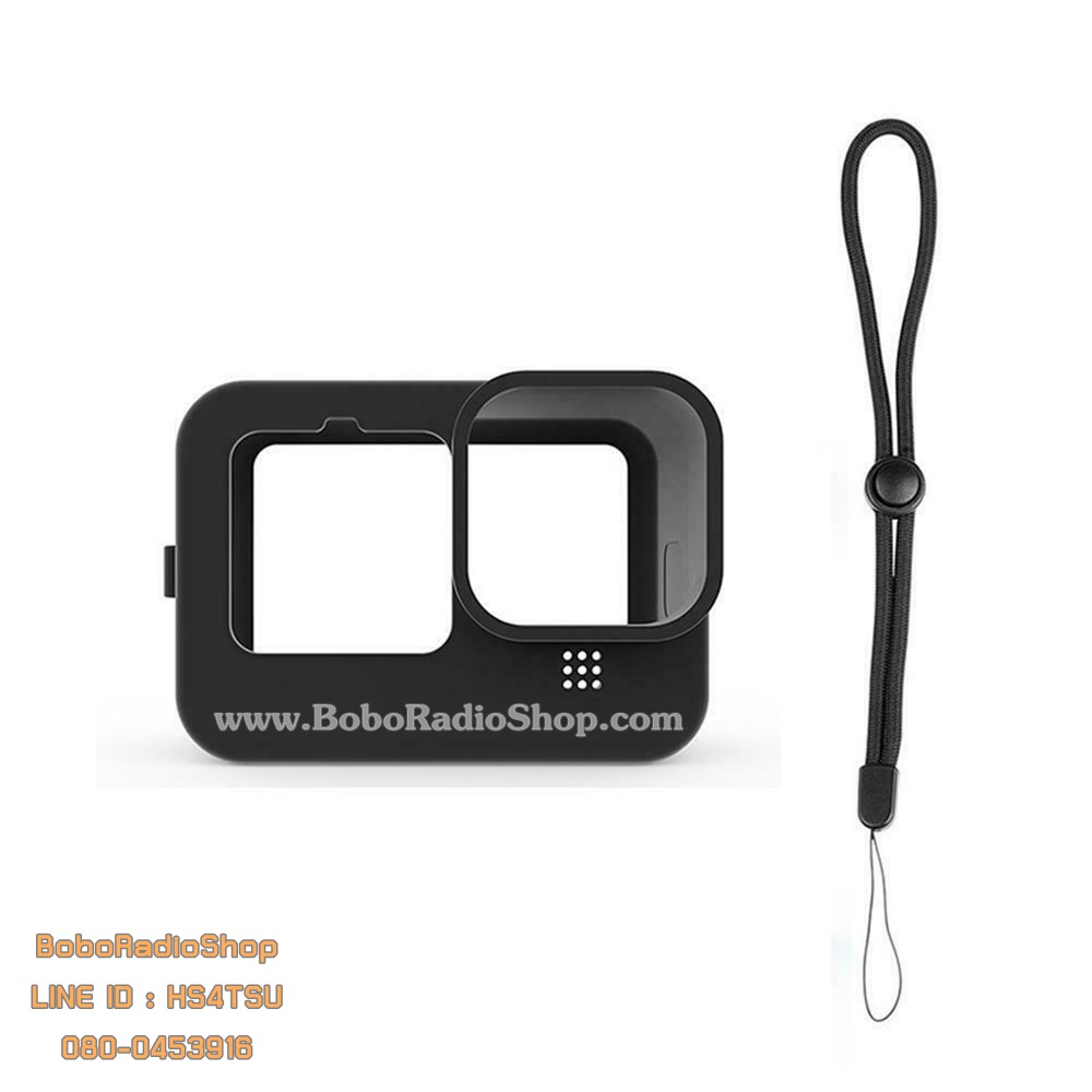 Go Pro Hero 9 เคสซิลิโคนป้องกันการกระแทกสําหรับกล้อง Gopro Hero 9