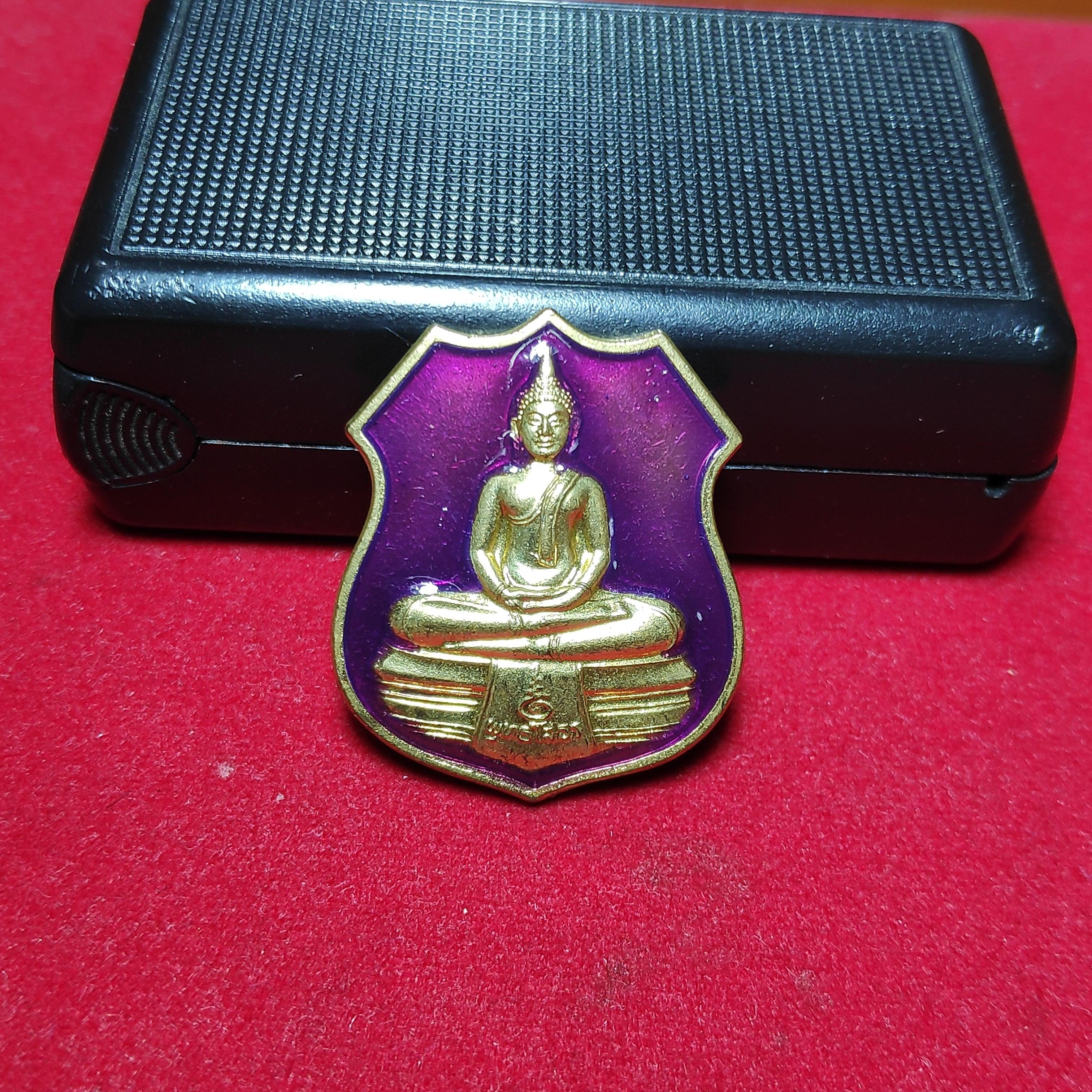 เหรียญอาร์มลงยาหลวงพ่อโสธรรุ่นมงคลเศรษฐีปี2555