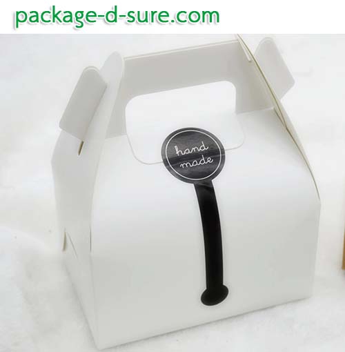 โปรโมชั่น// กล่องหูหิ้ว ไซส์เล็ก 11.5x8x6 สีขาว