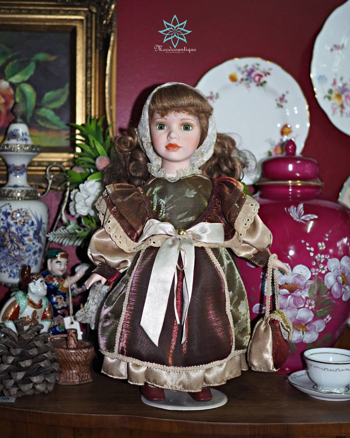 ตุ๊กตาตุ๊กตาพอร์ซเลน leonardo collection