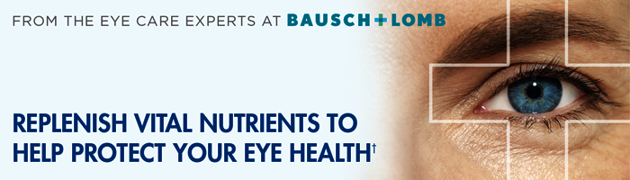 Ocuvite Adult 50+ 150 softgels จาก Bausch + Lomb วิตามินบำรุงตาสำหรับผู้ใหญ่อายุ 50 ปีขึ้นไป หมดอายุ 05/2026