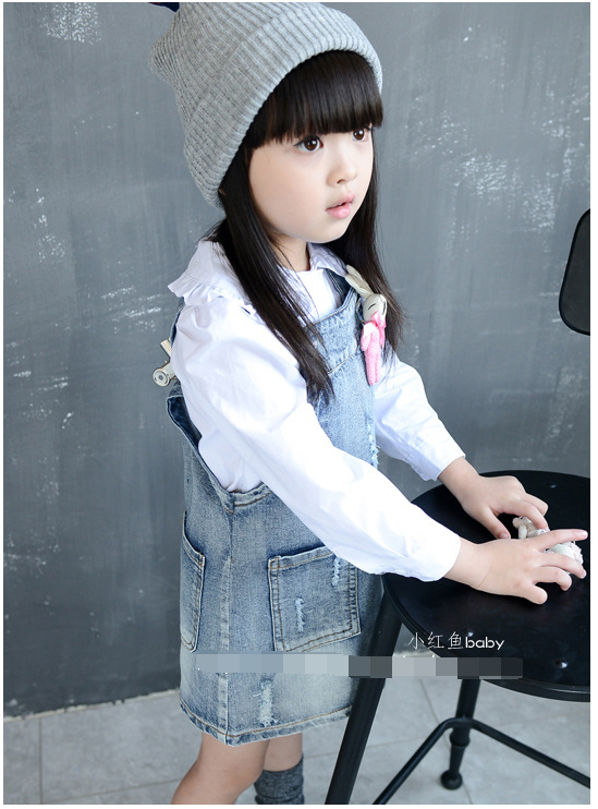 เอี๊ยมกระโปรงเด็ก (ไม่รวมเสื้อตัวใน) Size 100,110,130,140