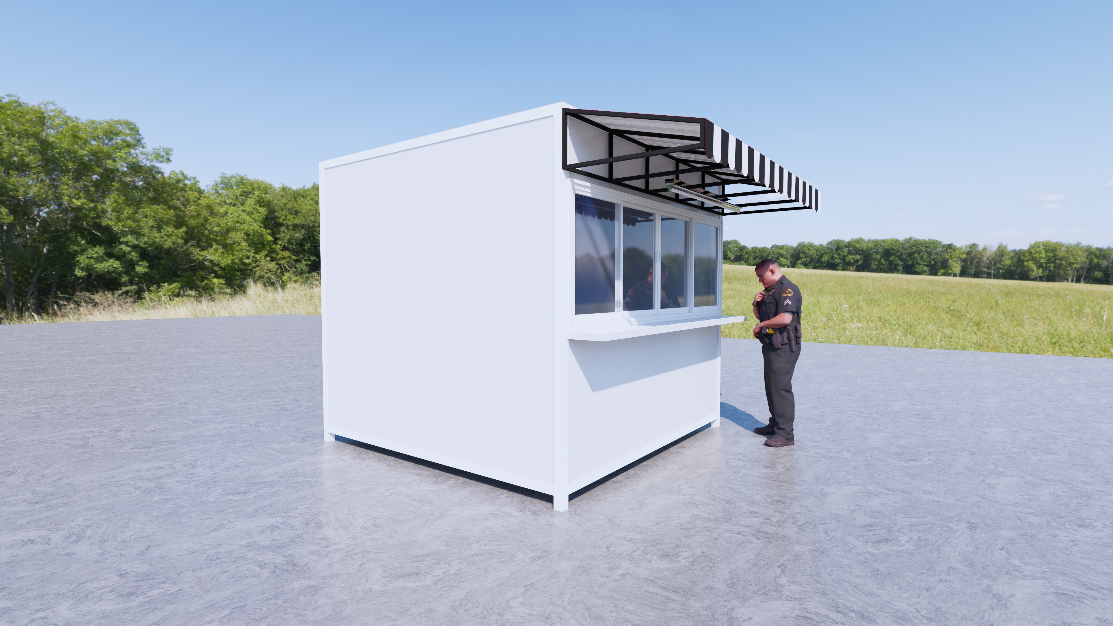 สำนักงานออฟฟิศ UC-07 ผลิตจากตู้ EPS ขนาด 3*3*2.5 เมตร ราคาเพียง 85000 บาท ** ค่าจัดส่ง 18000 บาท