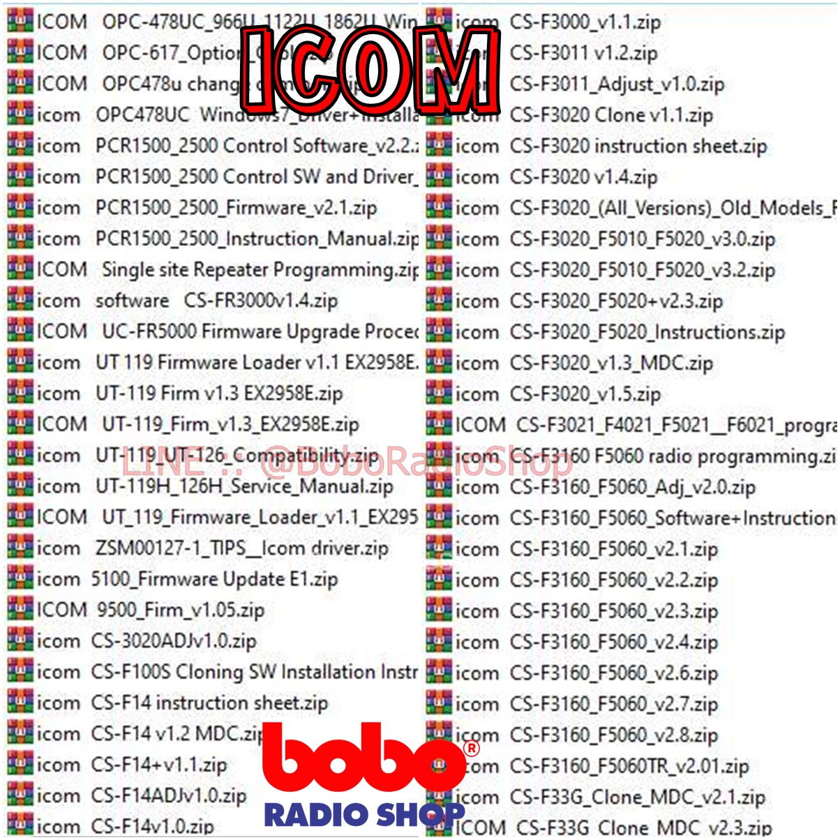 SOFTWARE CODEPLUGS FIRMWARE คู่มือ สำหรับวิทยุสื่อสาร