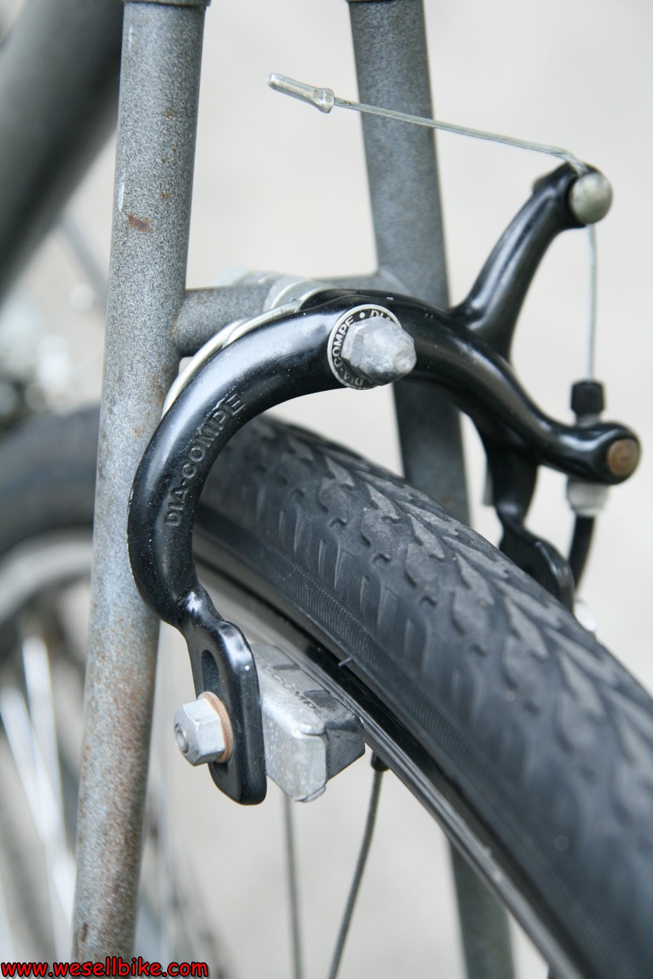 จักรยานพับ Miyata ล้อ700C สีเทาระเบิด