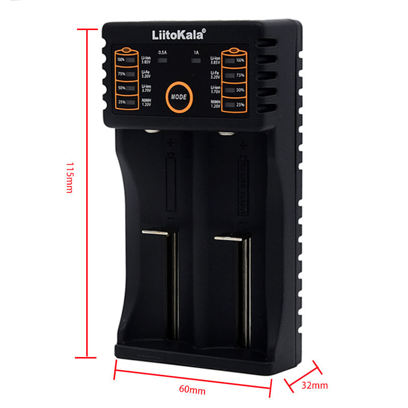 เครื่องชาร์จถ่าน Liitokala Lii-202