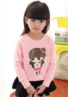 เสื้อยืดเด็กแขนยาว Size 100,140