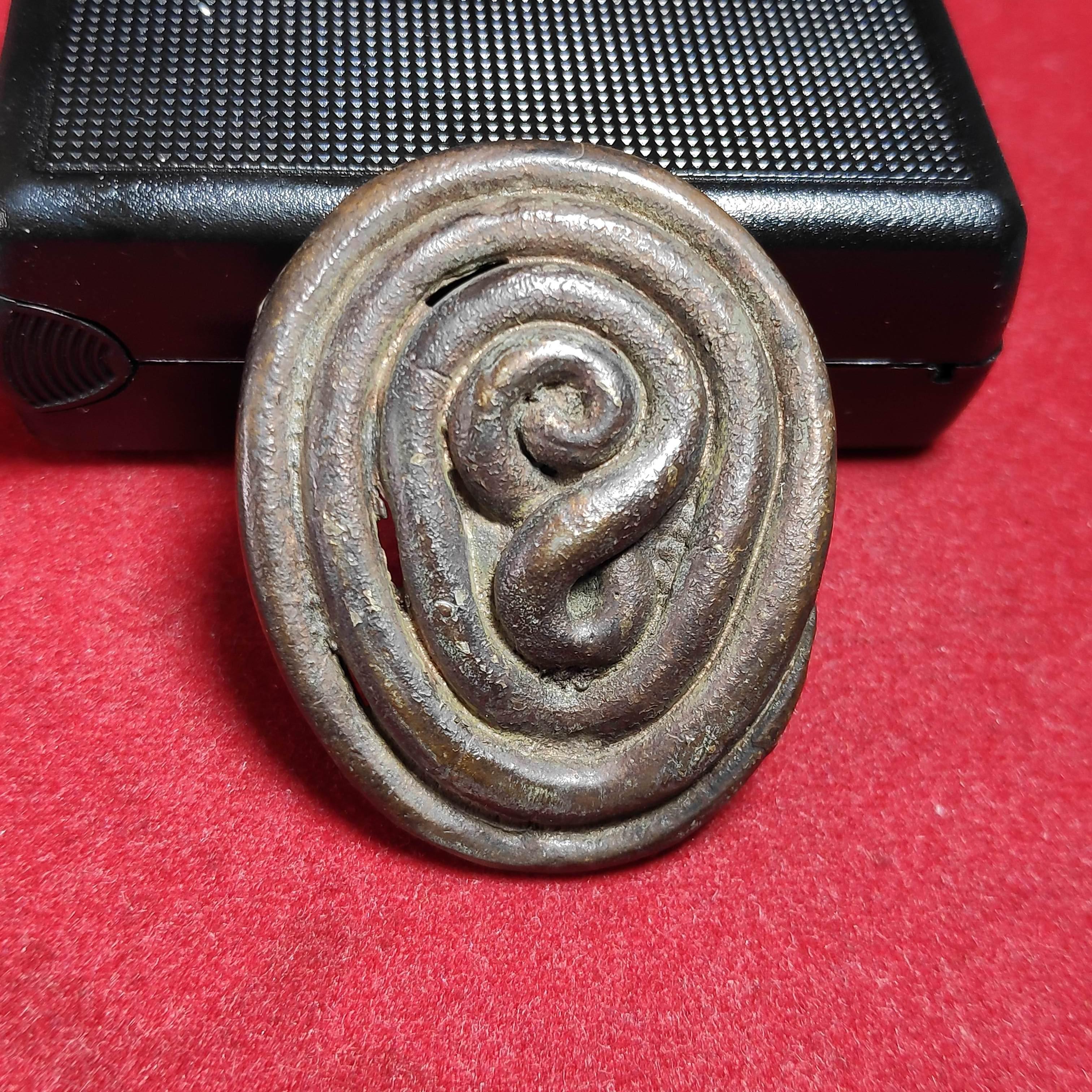 รูปหล่อพระอุปคุตหลวงพ่ออิ่มวัดหัวเขาหลังยันต์เส้นขนมจีน