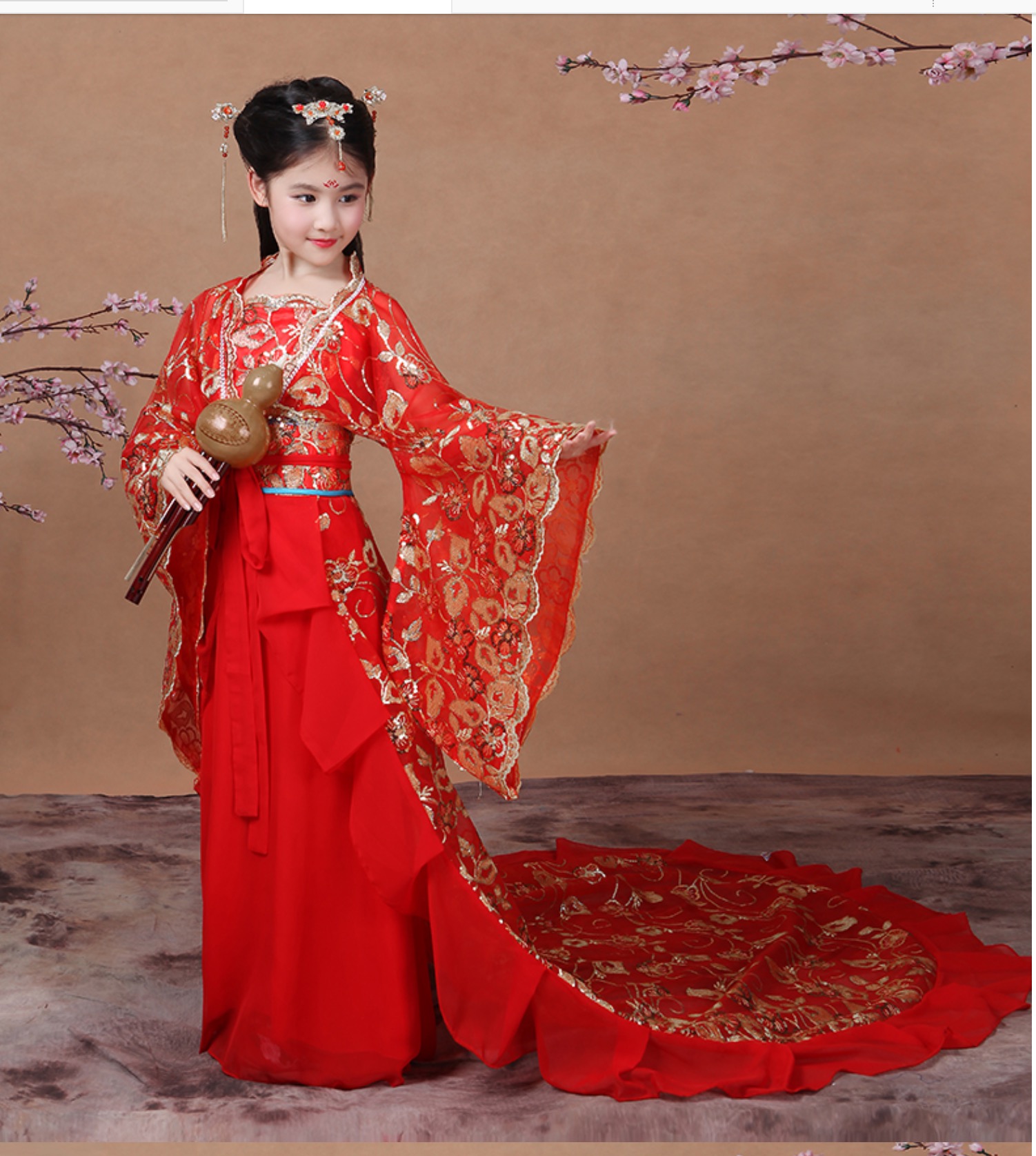 ชุดจีนเด็ก รหัส C126 สินค้าพร้อมส่ง