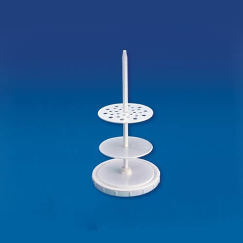 ที่วางปิเปตแนวตั้งแบบกลม pipette stand รหัสสินค้า 79102 Polylab